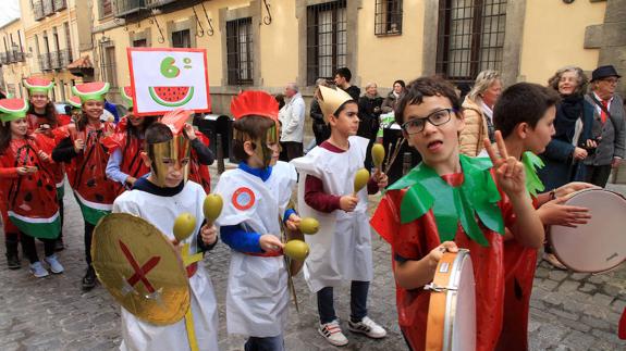 Los colegios empiezan la cuenta atrás para el desfile de compasas de este sábado