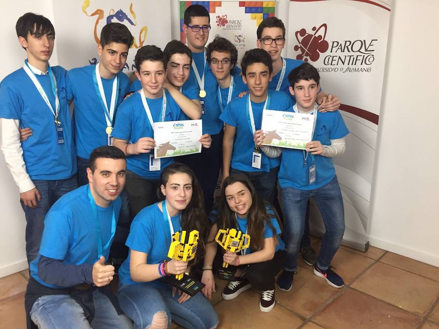 Maristas Palencia gana la Lego League y se garantiza una plaza en el certamen nacional