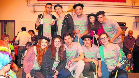 Los quintos de Baltanás celebran su fuesta