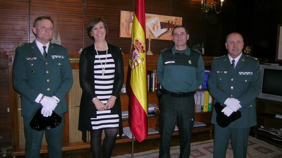 Nuevos capitanes para las compañías de Segovia y Cuéllar de la Guardia Civil