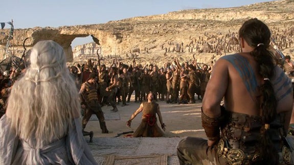 Se derrumba 'La ventana azul' donde se rodó la boda de Daenerys en 'Juego de Tronos'