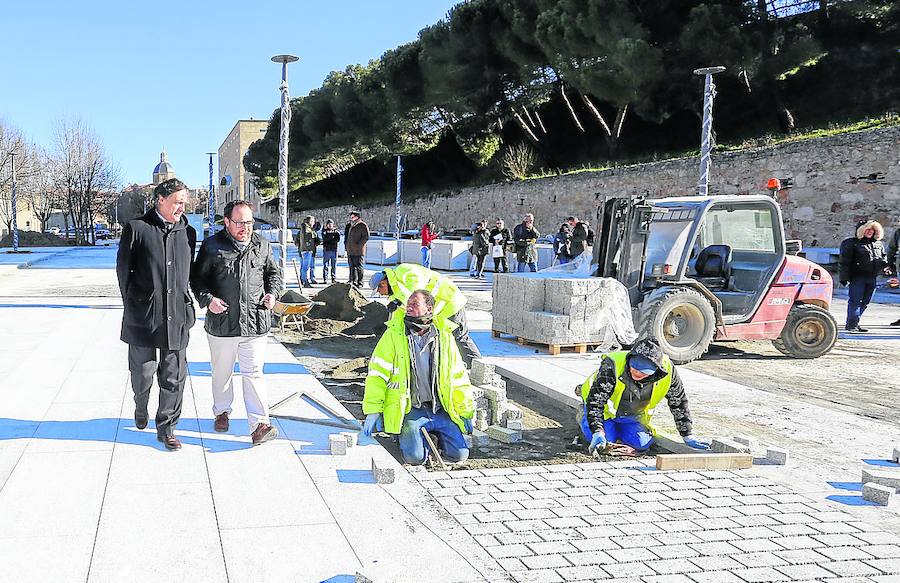 30.000 euros más para la obra de la Vaguada que se licitó con un 43% de baja