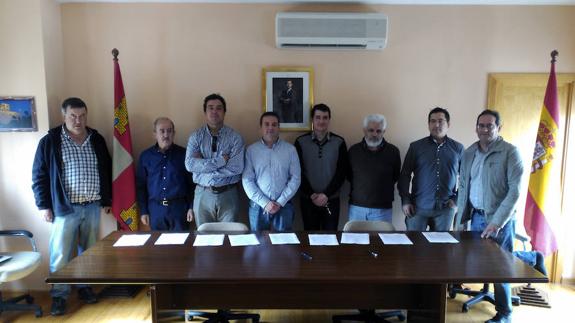 San Miguel del Pino se hermana con ocho municipios para impulsar la identidad regional