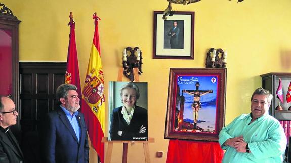 El Cristo del Silencio ilustra la Semana Santa que pregonará Ninfa Watt