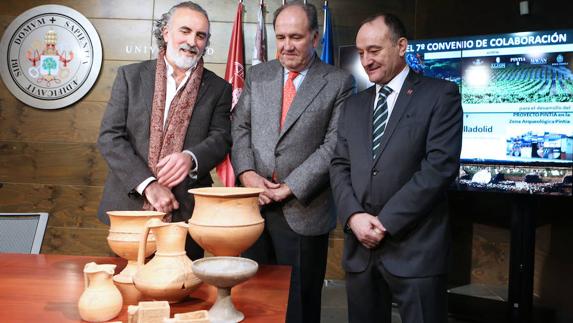Tempos Vega Sicilia renueva su apoyo al yacimiento de Pintia hasta 2019