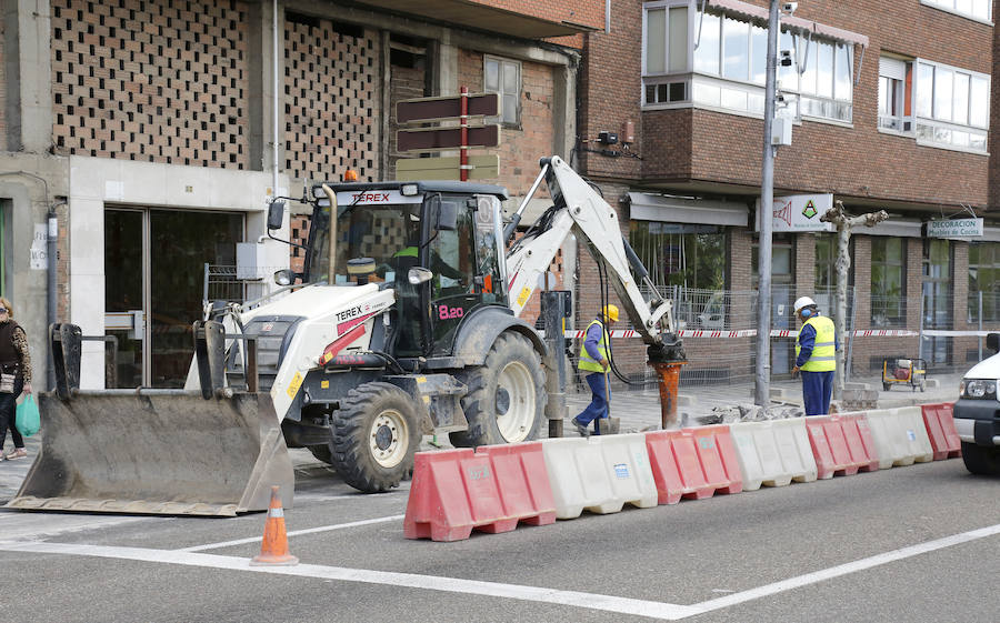 Comienzan las obras del colector de la avenida Castilla