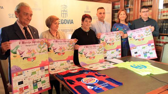 La quinta Marcha Cofrade de Segovia recorrerá este domingo las iglesias de las cofradías