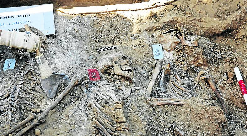 Una vecina de Castromocho, primera represaliada identificada en una fosa común en Valladolid