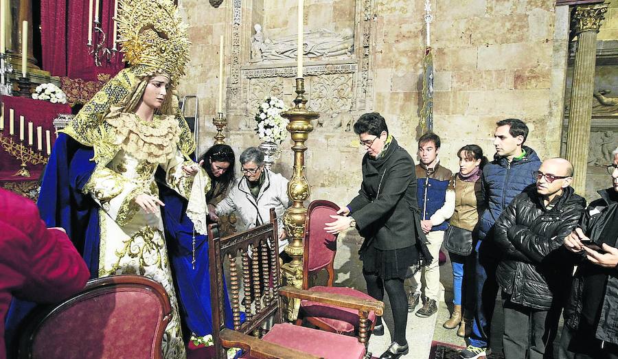 Cuatro madrinas para la Virgen de la Caridad y del Consuelo