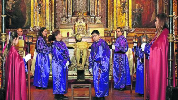 Devoción en San Marcos