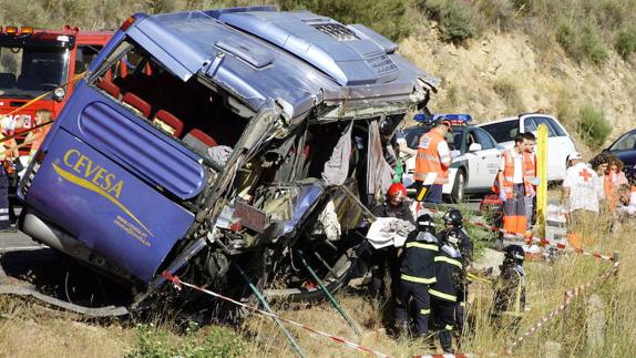 El juicio por el accidente de autobús en el que murieron nueve personas en Ávila comenzará en junio