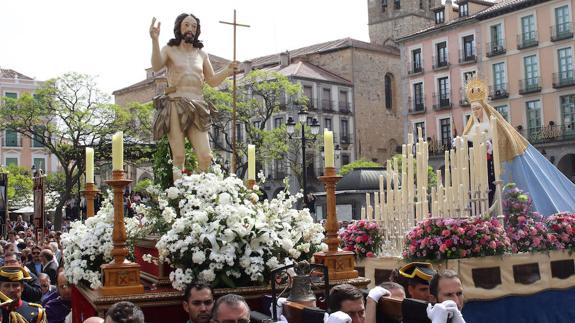 El Encuentro pone el broche a la primera Semana Santa de interés turístico nacional en Segovia