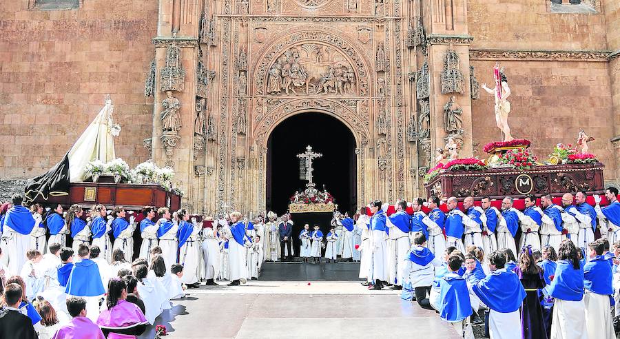 La procesión del Encuentro pone fin a una Semana Santa de récord