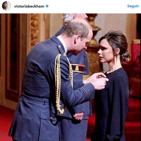 Victoria Beckham, condecorada con la Orden del Imperio Británico