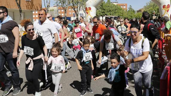 La carrera Thao lucha al trote contra la obesidad infantil en Palencia