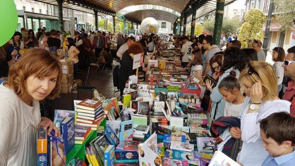 Un día de fiesta para comprar libros