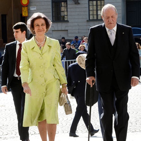 Los Reyes Juan Carlos y Sofia, todo complicidad
