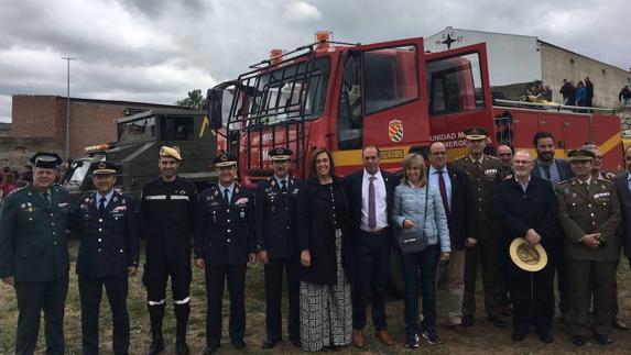 Antigüedad homenajea a los soldados españoles en nombre de toda Palencia