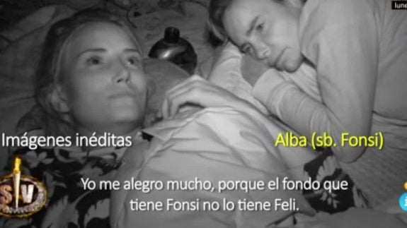 Alba Carrillo le confiesa a Leticia Sabater que Fonsi Nieto es mejor persona que Feliciano López