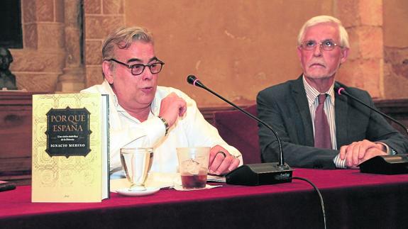 Ignacio Merino presenta en el Aula de San Quirce el libro ‘Por qué España’