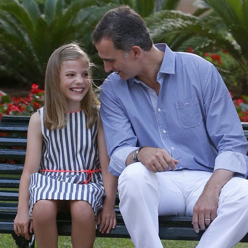 Emotiva comunión de la infanta Sofía