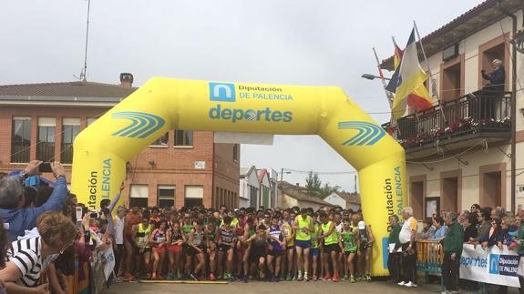 Diego Ruiz y Marta García vencen en la Legua de Villaherreros